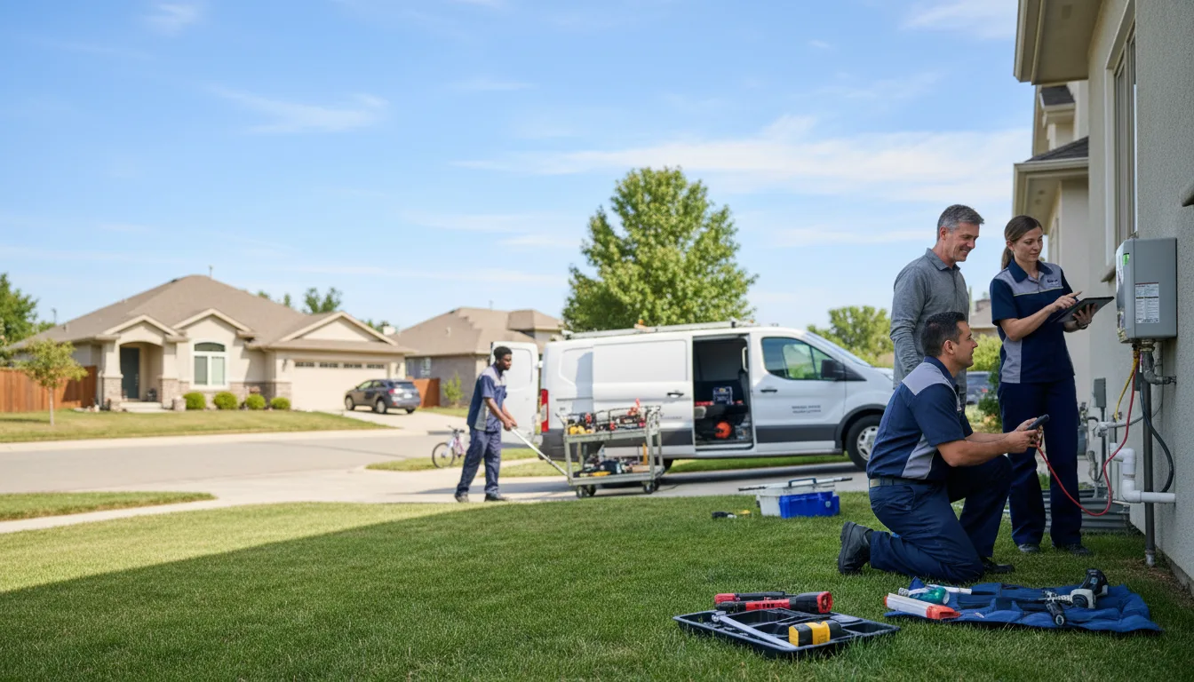 Tankless water heater service in Park Hill, OK